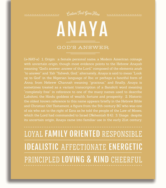 Frame Options | Matte Gold | No Frame