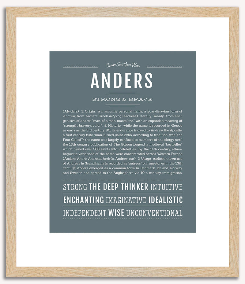 Anders | Name Art Print