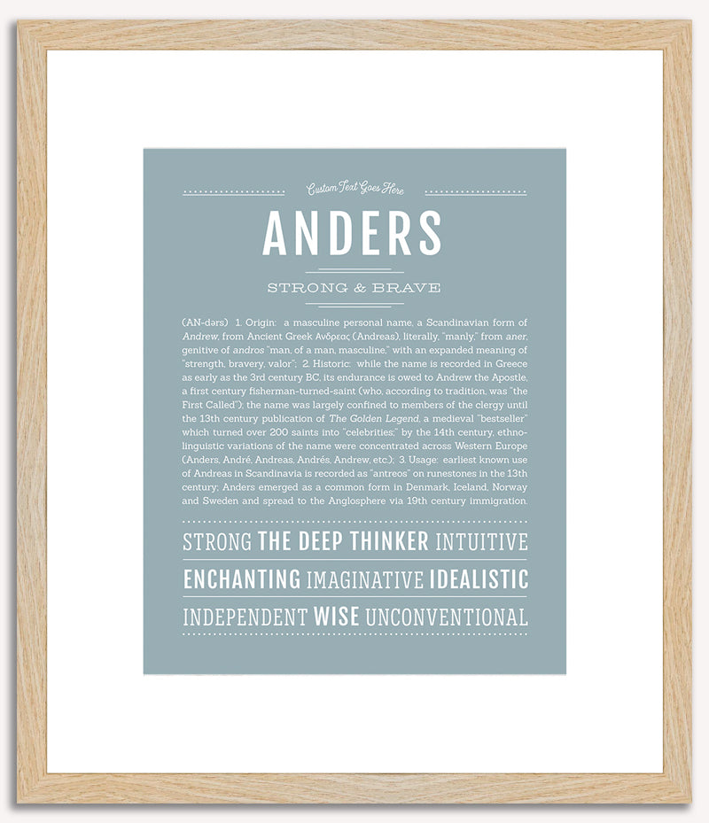 Anders | Name Art Print