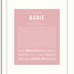 Frame Options | Dusty Rose | White Frame, Matted