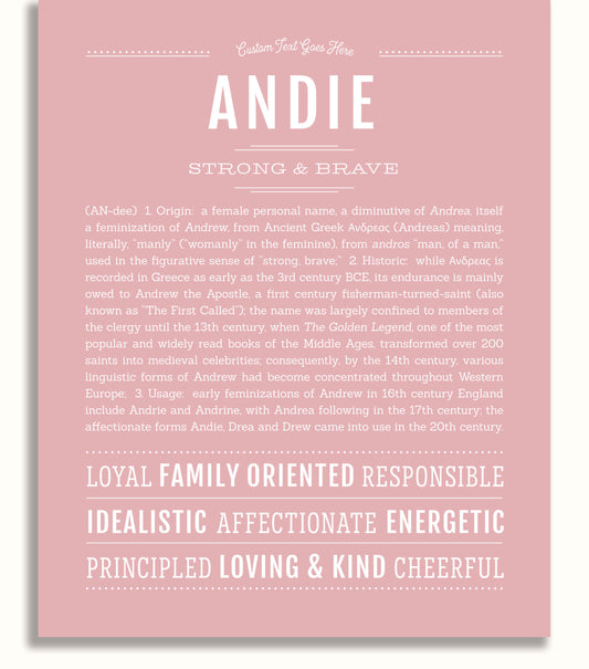 Frame Options | Dusty Rose | No Frame