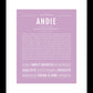 Frame Options | Lilac | Black Frame, Matted