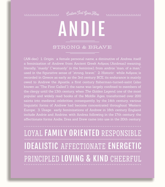 Frame Options | Lilac | No Frame