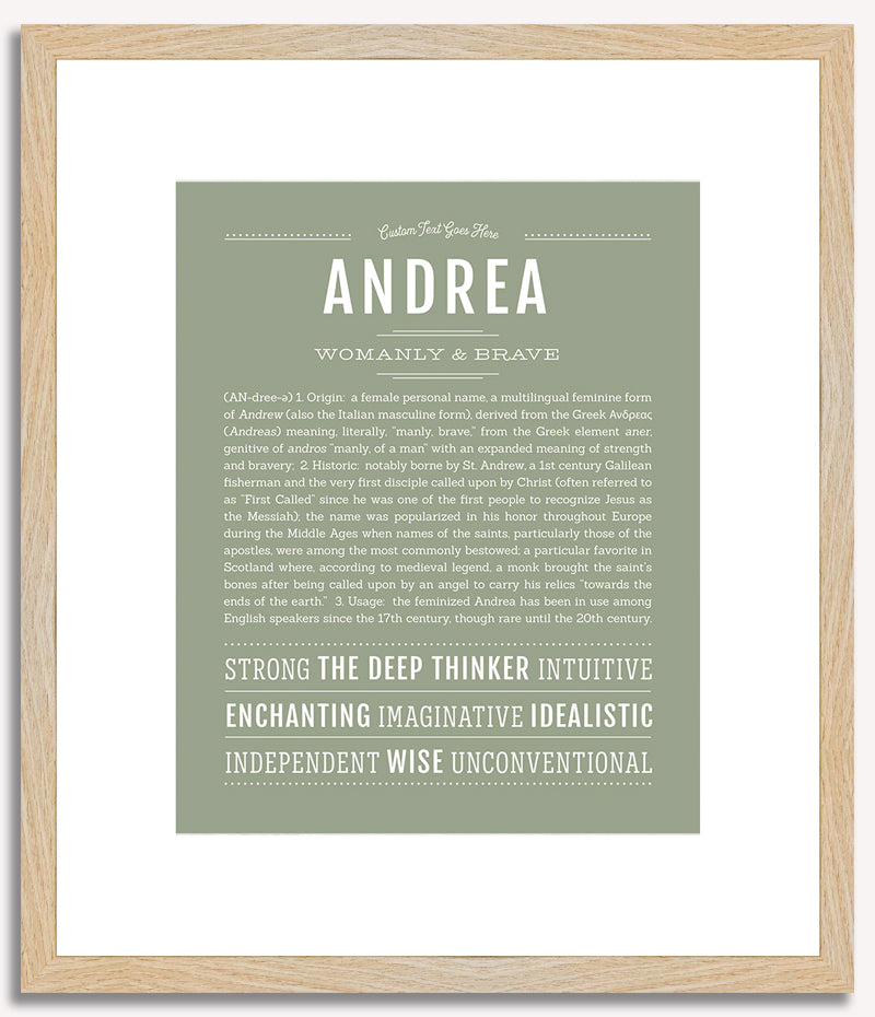 Andrea | Name Art Print