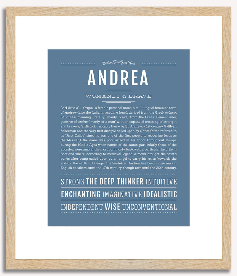 Andrea | Name Art Print