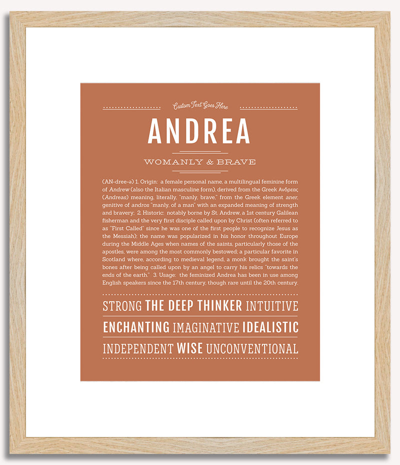 Andrea | Name Art Print