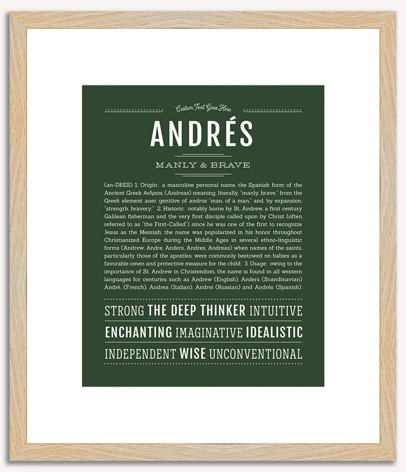 Andres | Name Art Print