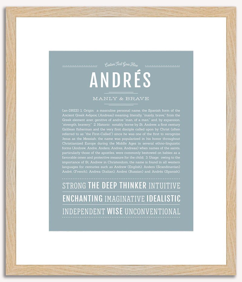 Andres | Name Art Print