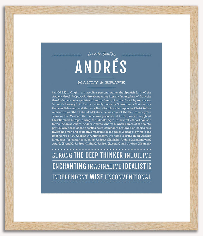 Andres | Name Art Print