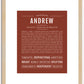 Andrew | Name Art Print