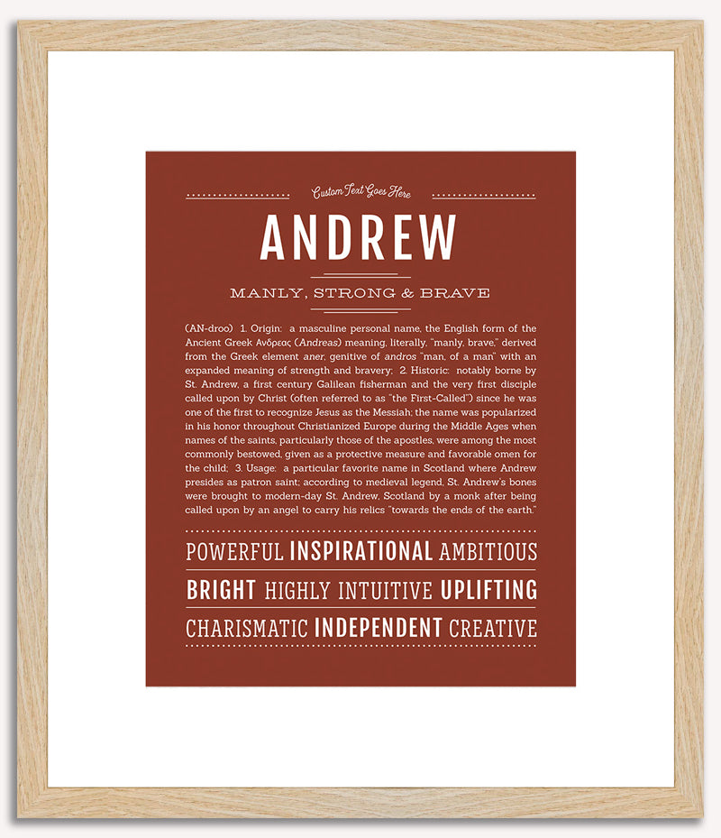 Andrew | Name Art Print