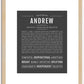 Andrew | Name Art Print