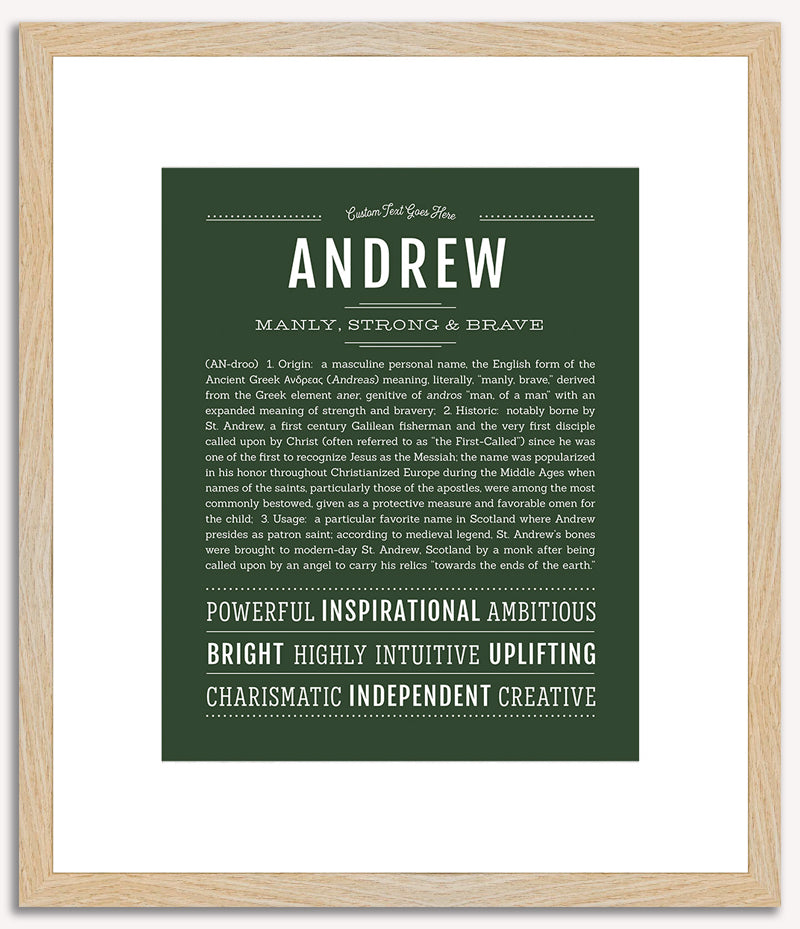 Andrew | Name Art Print