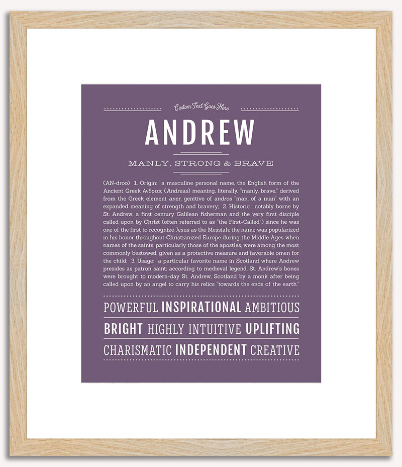 Andrew | Name Art Print