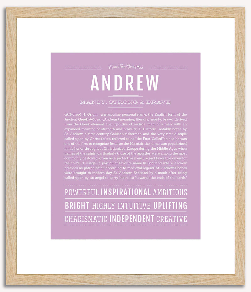 Andrew | Name Art Print