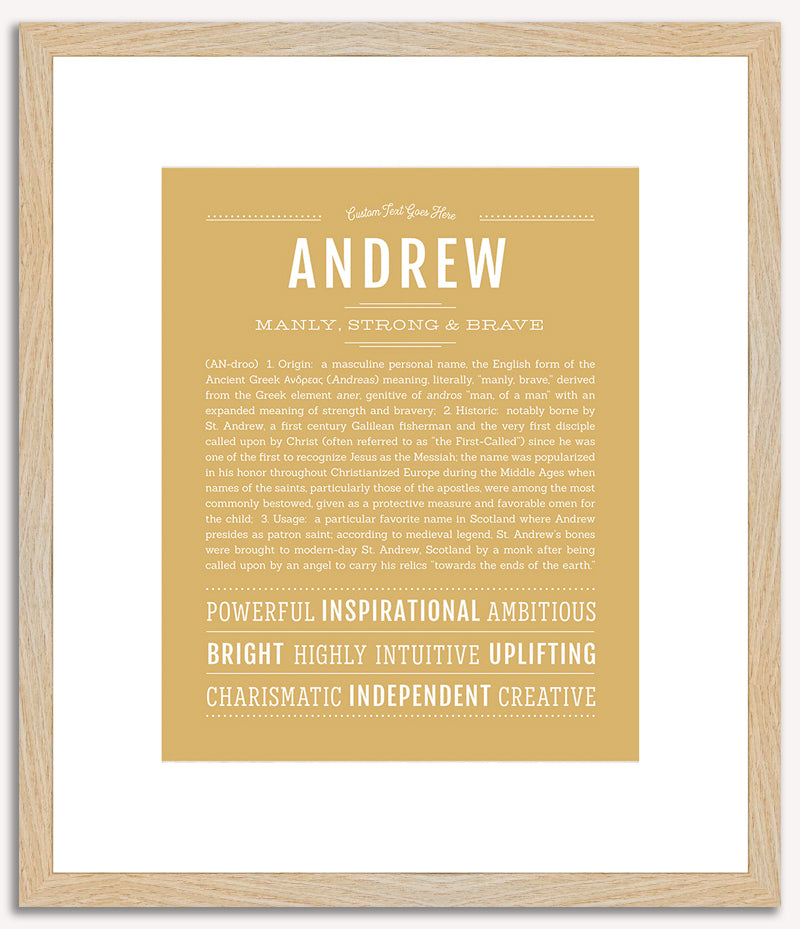 Andrew | Name Art Print