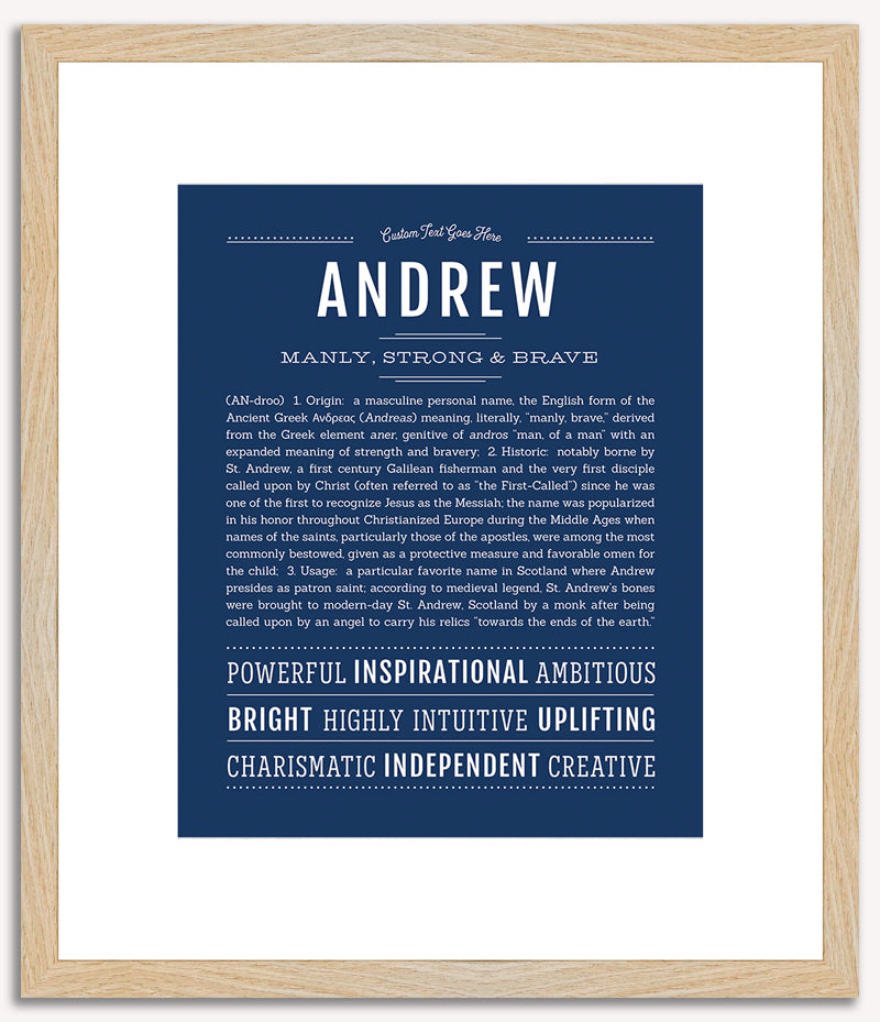 Andrew | Name Art Print