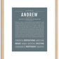 Andrew | Name Art Print