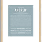 Andrew | Name Art Print