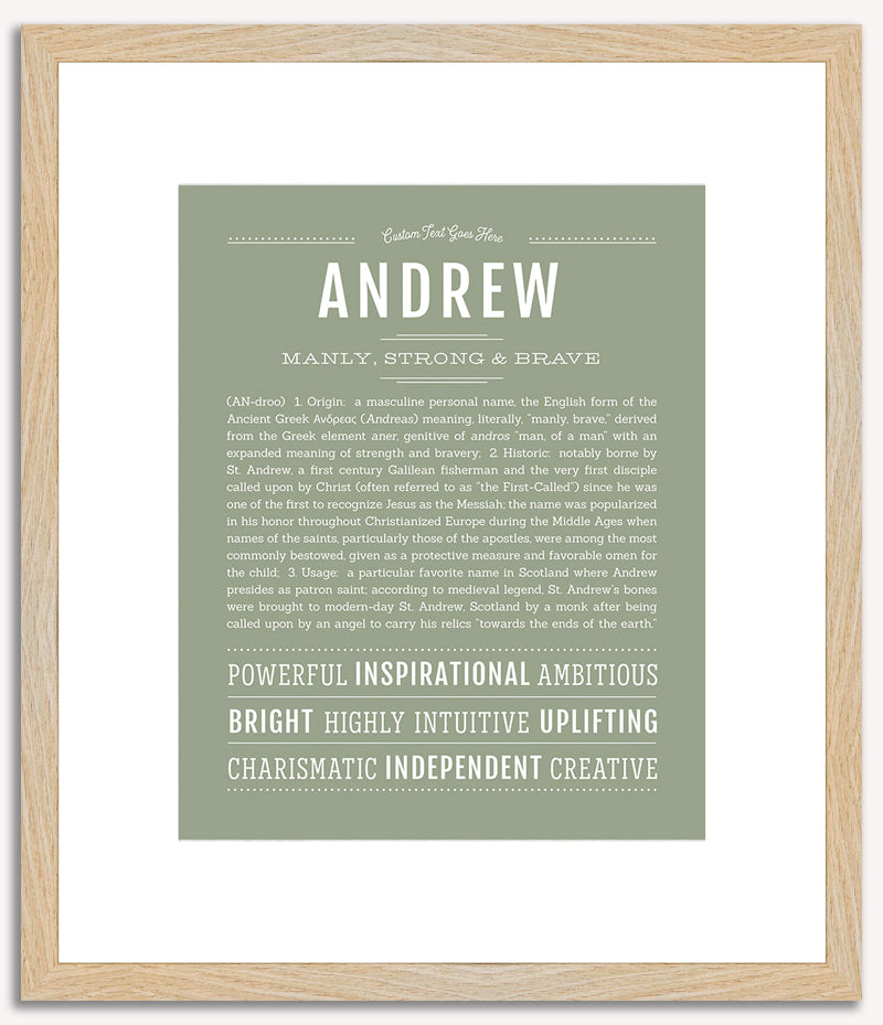 Andrew | Name Art Print