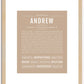 Andrew | Name Art Print