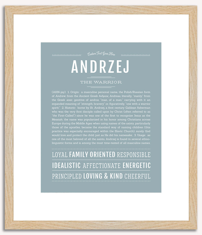 Andrzej | Name Art Print