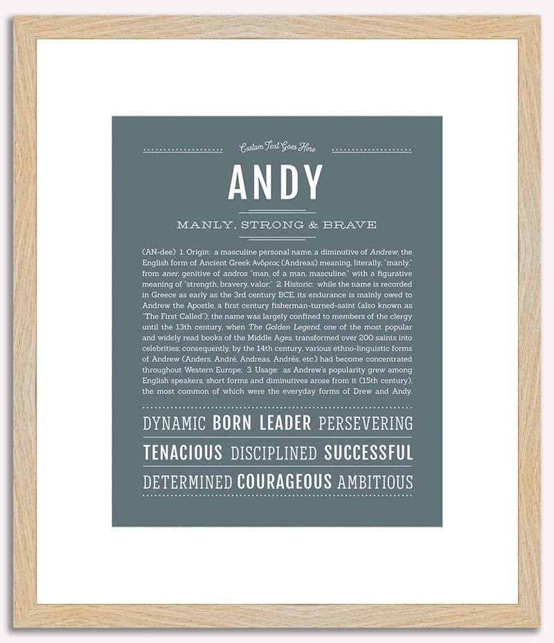 Andy | Name Art Print