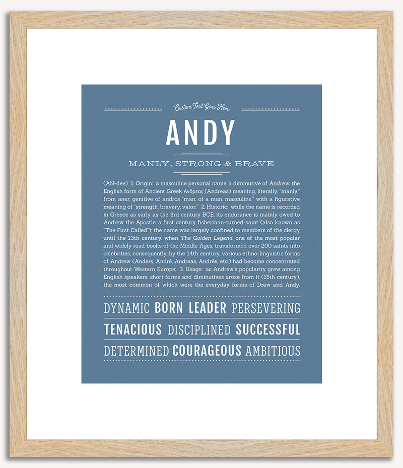 Andy | Name Art Print