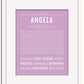 Frame Options | Lilac | White Frame, Matted