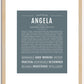 Angela | Name Art Print