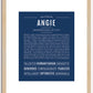 Angie | Name Art Print