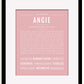 Frame Options | Dusty Rose | Black Frame, Matted