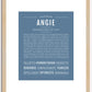 Angie | Name Art Print