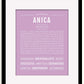 Frame Options | Lilac | Black Frame, Matted