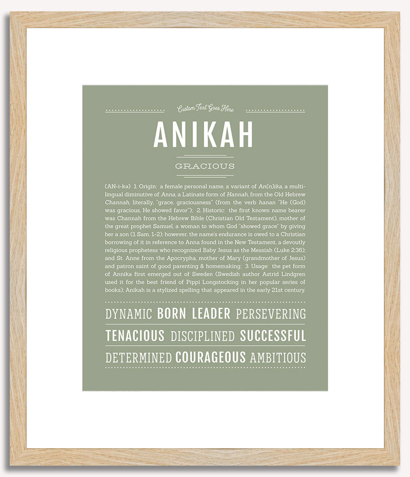 Anikah | Name Art Print