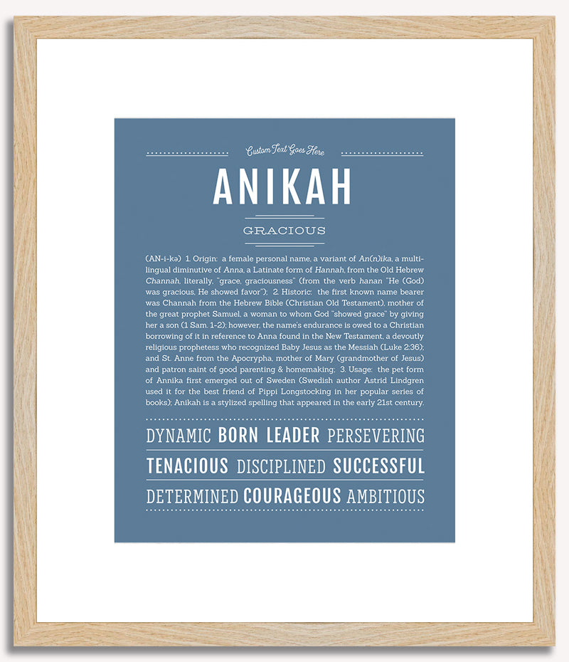 Anikah | Name Art Print