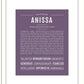 Frame Options | Deep Purple | Black Frame, Matted