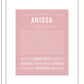 Frame Options | Dusty Rose | Black Frame, Matted