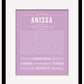 Frame Options | Lilac | Maple Frame, Matted