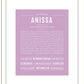 Frame Options | Lilac | Black Frame, Matted
