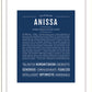 Frame Options | Midnight Blue | Black Frame, Matted