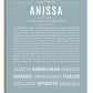 Frame Options | Powder Blue | White Frame, Matted