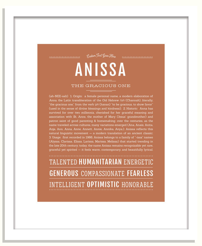 Frame Options | Terra Cotta | Black Frame, Matted