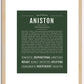 Aniston | Name Art Print