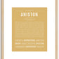 Aniston | Name Art Print