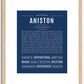 Aniston | Name Art Print