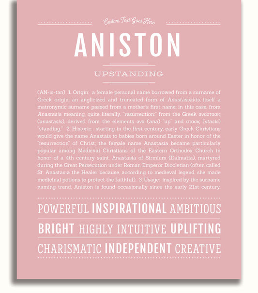 Frame Options | Dusty Rose | No Frame