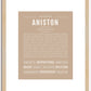 Aniston | Name Art Print