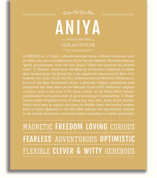 Frame Options | Matte Gold | No Frame