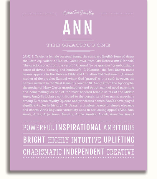 Frame Options | Lilac | No Frame